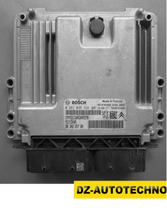 Bosch MD1CS003 ECU – 0281035332 / 98 302 256 80 – Peugeot Citroën 1.5 BlueHDi